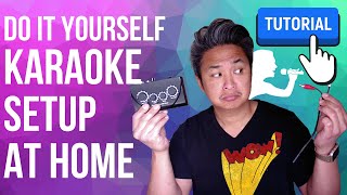 Cheap DIY Karaoke Setup At Home 2024 [upl. by Bennion]