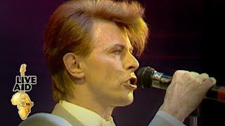 David Bowie  Modern Love Live Aid 1985 [upl. by Goldy]