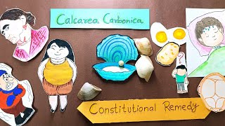 Calcarea Carb  Part 1  From Dr N M Choudhuris Materia Medica [upl. by Annaeg]