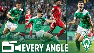 Milot Rashica Solo vs FC Bayern München  EVERY ANGLE  SV WERDER BREMEN [upl. by Nivert]