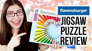 Jigsaw Puzzle Review Ravensburger 1000 Piece Puzzles [upl. by Nagyam]