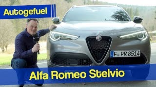 Alfa Romeo Stelvio REVIEW  Autogefuel [upl. by Ydniahs615]