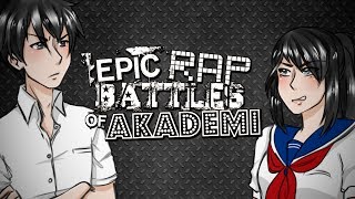 『Yandere Simulator』Epic Rap Battles of Akademi  YanChan vs YanKun [upl. by Ennahtur]