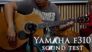 Yamaha F310 Sound Test [upl. by Esinert]