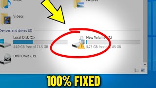 How To Fix amp Remove Yellow Triangle Sign or Exclamation Mark From Your C Drive or On Any Disk ⚠️ [upl. by Georgianne]