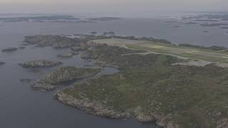 Haugesund Haraldshaugen Smeasundet Risøy Avaldsnes Karmøy  Flying Over Norway [upl. by Monto]