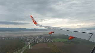 Landing at Basel Mulhouse Freiburg airportBSL [upl. by Eltsirk856]