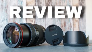 Samyang 35150mm F228 FE REVIEW [upl. by Hospers]