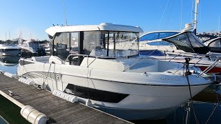 Full Boat Tour  2019 Beneteau Barracuda 9  £114950 [upl. by Ezirtaeb]