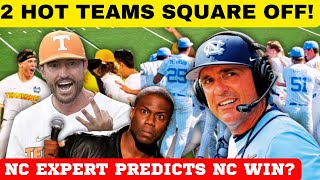 EXPERT PREDICTION ON GAME TENNESSEE BASEBALL VS NORTH CAROLINA BASEBALL 2 HOT TEAMS SQUARE OFF [upl. by Bibi]