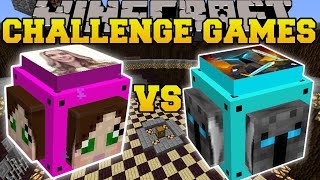 Minecraft POPULARMMOS VS GAMINGWITHJEN CHALLENGE GAMES  Lucky Block Mod  Modded MiniGame [upl. by Dita906]