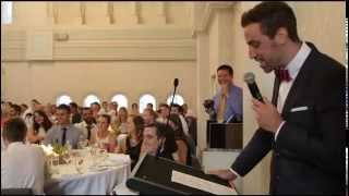 Master of Ceremonies Speech  Big Day Productions Sydney [upl. by Bovill]