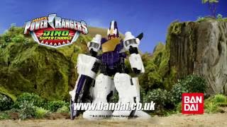 Power Rangers Dino Super Charge Deluxe Plesio Megazord [upl. by Burkitt]