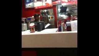 Angry Chav Rages In KFC Fight [upl. by Domenico703]