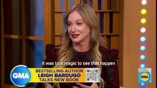 Leigh Bardugo Talks “Shadow and Bone” On Good Morning America [upl. by Guss]