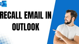 How to Recall an Email in Microsoft Outlook [upl. by Adialeda]