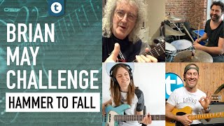 Queen  Hammer to Fall  Jam Session with Brian May  Thomann [upl. by Eibot]