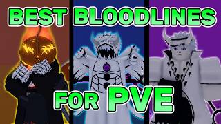 BEST 10 BLOODLINES FOR PVE Humanoid Bosses  Shindo Life [upl. by Weissmann]