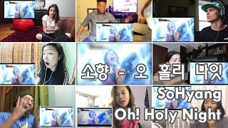 SoHyang  Oh Holy Night Reaction [upl. by Htor]