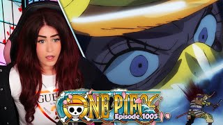 OH NO KIKU One Piece Episode 1005 Reaction  Review [upl. by Lareine37]