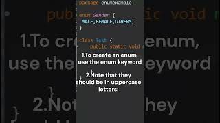 What is an enum in Java  enum in java [upl. by Ban]