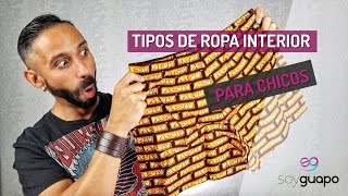 Tipos de Ropa Interior para Hombre Guaperas No uses el Blanco [upl. by Alejo]