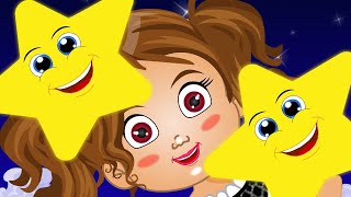 Twinkle Twinkle Little Star  Kids Nursery Rhyme with Lyrics [upl. by Ardnas118]