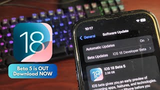 iOS 18 Beta 5 is OUT  New Features and More [upl. by Ravel519]