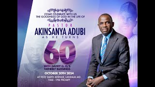 Pastor Akinsanya Adubi  60  October 20th 2024 [upl. by Col]