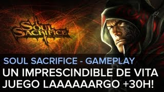 Soul Sacrifice Vita  Un imprescindible de Vita al que meterle más de 30h [upl. by Sukin]