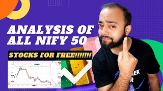 Analysing ALL NIFTY 50 stocks for FREE [upl. by Yelyr]