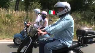 Vespa World Days 2015  Ausfahrt Zadar [upl. by Shlomo]