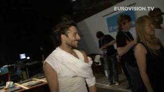 Hadises second rehearsal impression at the 2009 Eurovision Song Contest [upl. by Anaujal]