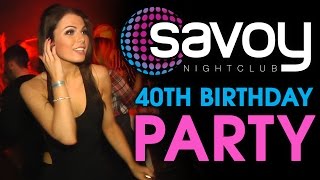 The Savoy Glasgows 40th Birthday Party  Filmed by UXXV Media [upl. by Fredkin]