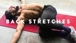 Back Stretches for FLEXIBILITY Thoracic Spine Mobility [upl. by Gnivri391]