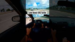 D16Y8 Turbo Honda Civic 7PSI Rolling AntiLag Pull Slow but FUN shorts honda civic [upl. by Hortense]