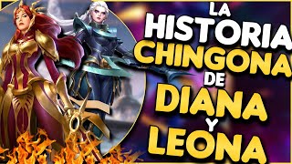 La historia Ch1ng0n4 de Diana y Leona [upl. by Nawk]