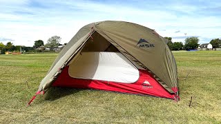 MSR Elixir 2 person tent review  our MOST USED backpacking tent [upl. by Lamond859]