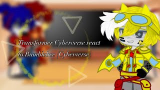 Transformer Cyberverse react to Bumblebee Cyberverse  🇺🇸🇪🇸🇧🇷🇫🇷🇷🇺 aira [upl. by Enida]