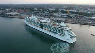 26th July 2024 Cruise day Princess cruises amp Royal Caribbean Ultimate world cruise 4k [upl. by Frechette]