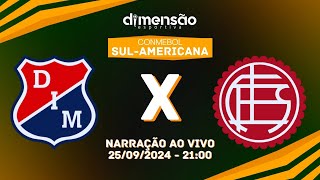 SULAMERICANA 2024 IND MEDELLIN X LANÚS NARRAÇÃO AO VIVO  Dimensão Esportiva [upl. by Kus623]