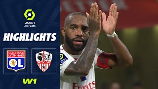 OLYMPIQUE LYONNAIS  AC AJACCIO 2  1  Highlights  OL  ACA  20222023 [upl. by Htial201]