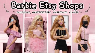 Barbie Etsy Shops DollsyDoll HauntCouture AmareDolls amp More [upl. by Nitsud]