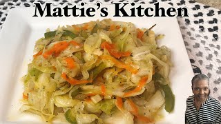 World’s Healthiest Southern Fried Cabbage No Meat Recipe  Mattie’s Kitchen [upl. by Rebe]