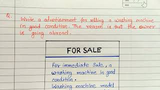 Advertisement for sell  12th English grammar imp advertisement [upl. by Meara537]