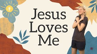 Jesus Loves Me  Sunday School Songs with Actions [upl. by Feinberg]