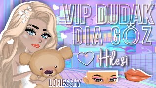 MSP  VIP DUDAK  DIA GÖZ YAPIMI [upl. by Lindi]