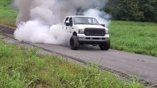 Powerstroke Burnout Compilation [upl. by Ardekal]