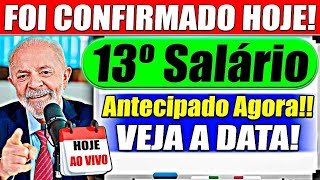 ✅INSS APROVA 13º Salário ANTECIPADO dia 25 de NOVEMBRO  Confira o Calendário 🚨  INSS E SERVIDOR [upl. by Eirrem986]