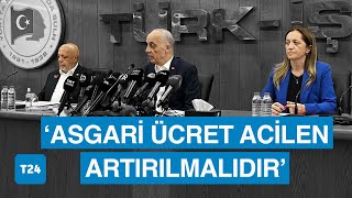 Sendikaların ortak açıklamasında asgari ücret için rakam verilmedi Geçim şartları ortada [upl. by Naired]